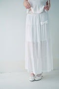 DAYNEE Angel bloom skirt Ivory