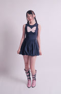 kichica-ss-25-butterfly-balloon-sleeveless-dress_navy