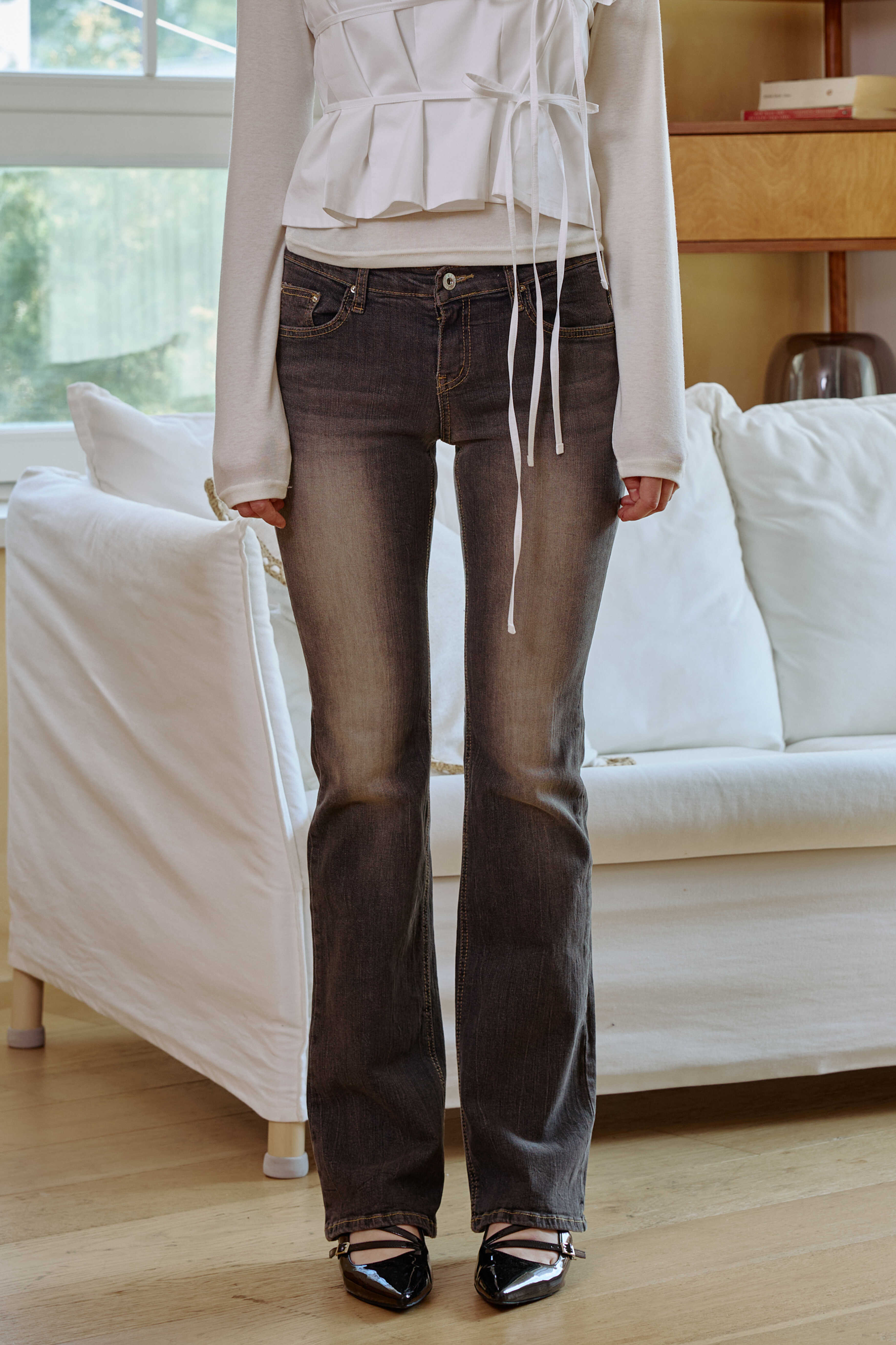 ari-fw-25-ciel-bootcut-denim-pants-black-black-s