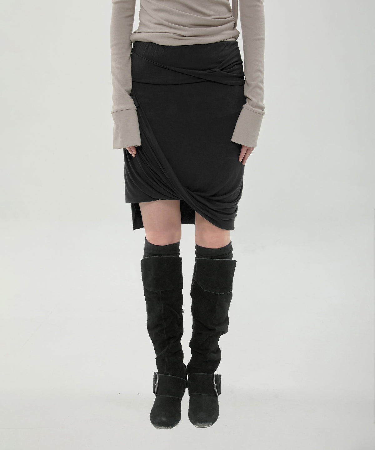 flareup-fw-26-asymmetrical-midi-skirt-fl-274-black-black-s