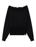 uglyshadow-fw-26-off-shoulder-ruffle-top-black-s