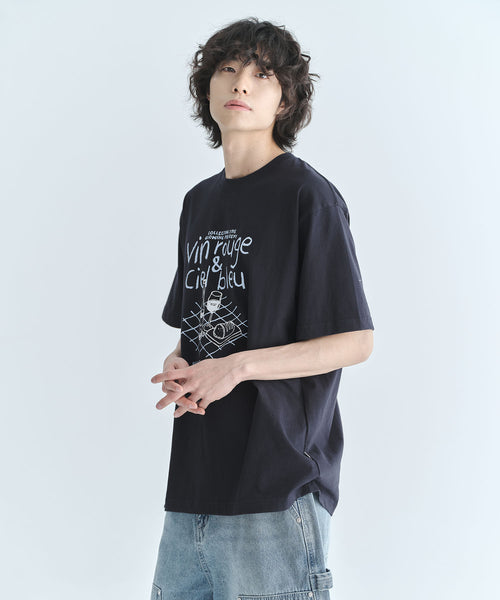 codegraphy-ss-26-vin-rouge-short-sleeve-t-shirt-dark-navy-navy-s