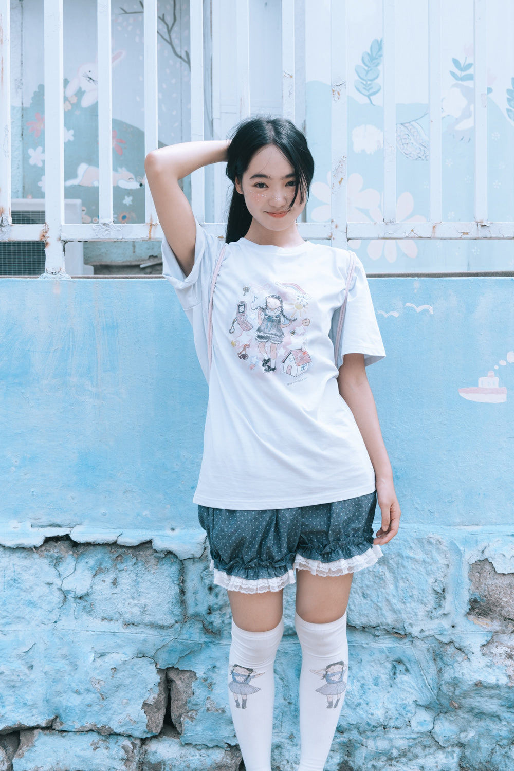 shakiri-ss-25-shakiri-x-namsuru-mogu-dot-lace-shorts-denim-denim-s