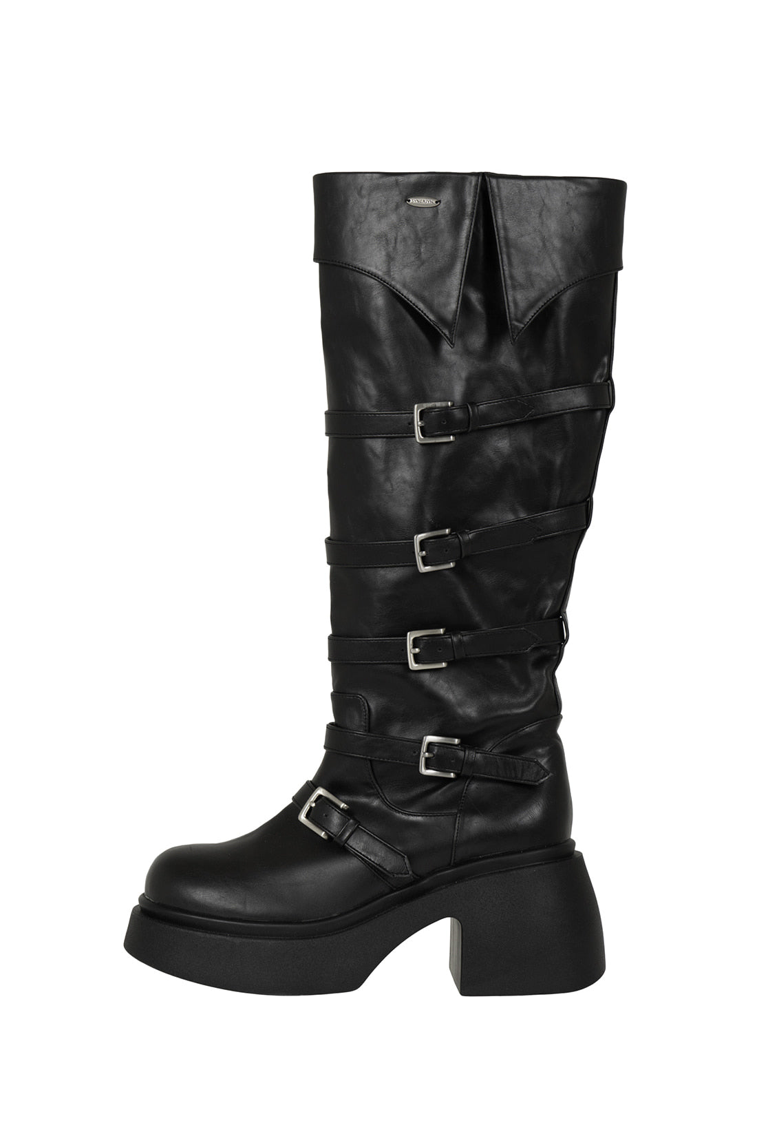 synerjyn-fw-25-western-buckle-boots-black-black-s