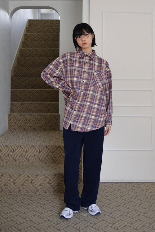 kicobe-ss-26-tender-check-pocket-shirt-bubblegum-red-s