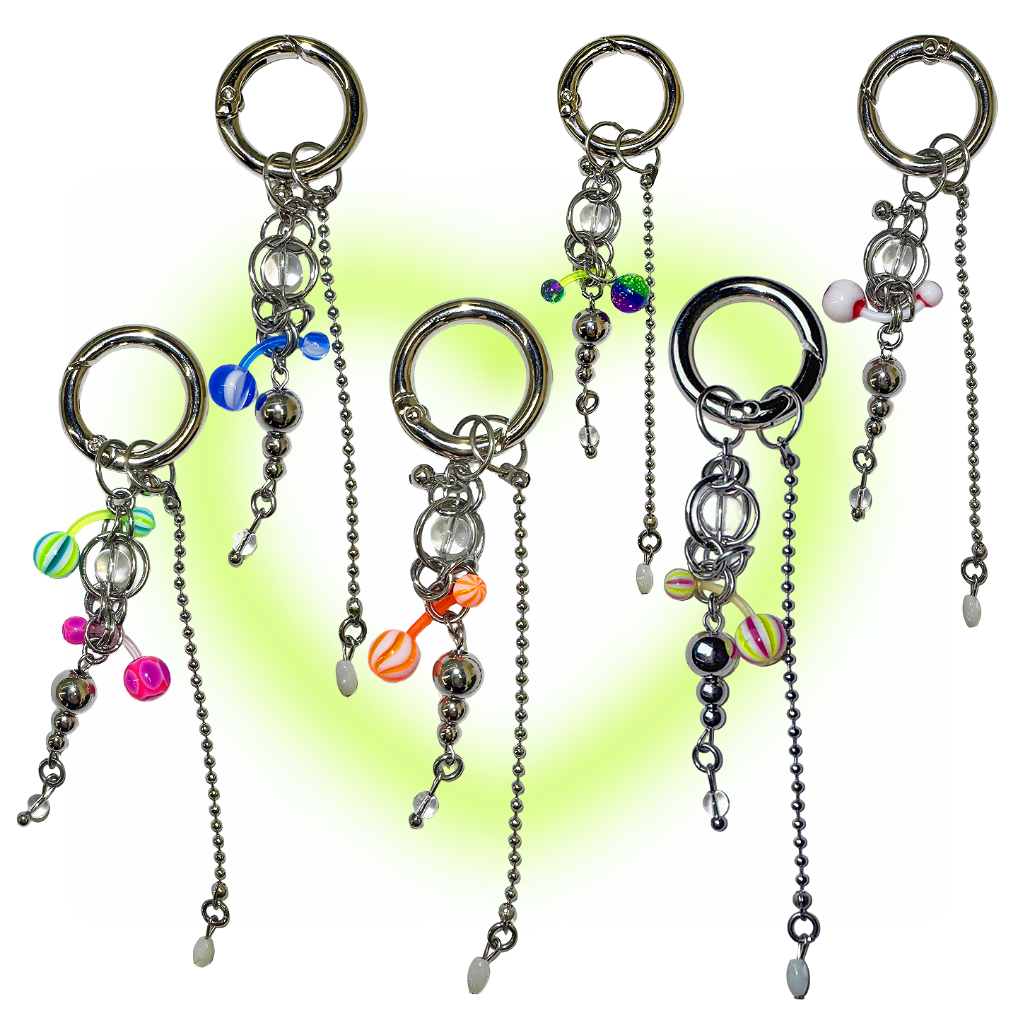 3amgang-ss-26-bubble-pierce-keychain-random-siver-s