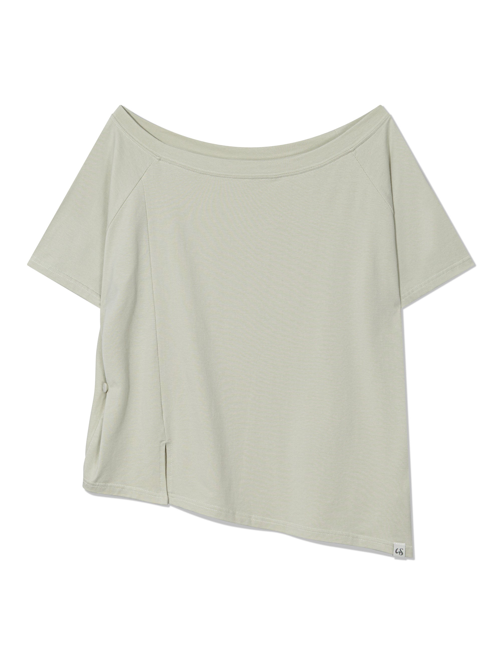 uglyshadow-ss-26-unbalance-button-shoulder-top-green-green-s