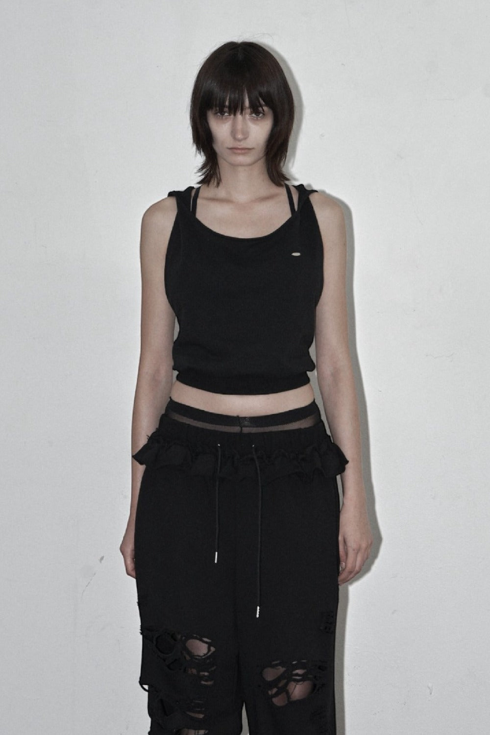 synerjyn-ss-26-draped-hooded-sweat-top-black-black-s