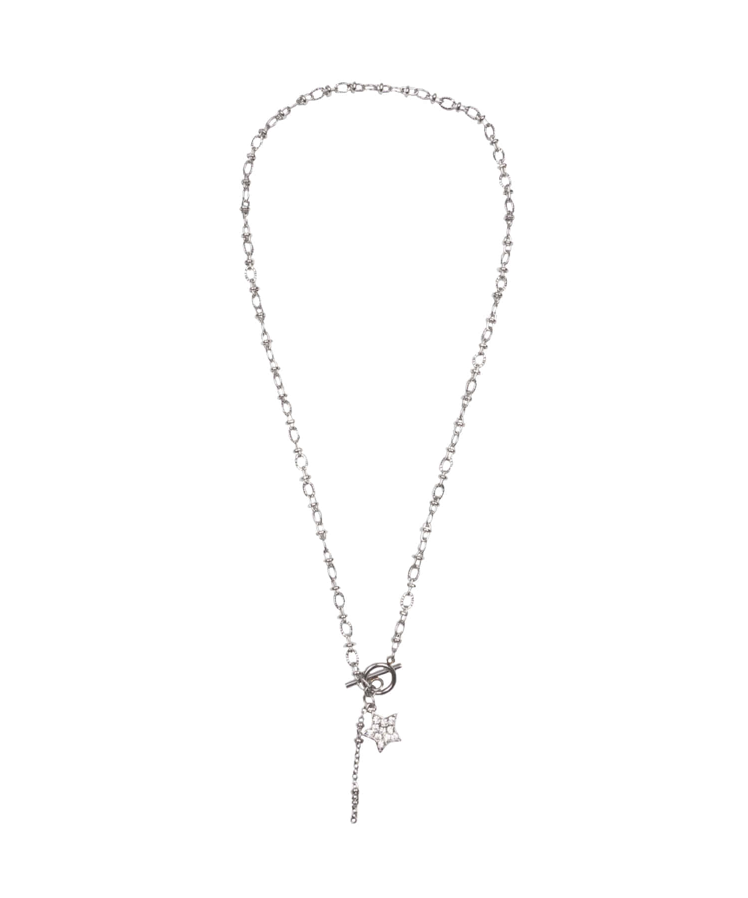 high-school-disco-fw-25-star-cubic-toggle-bar-necklace-silver-s