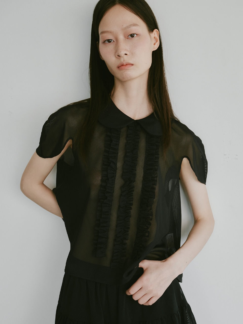 plzproject-ss-25-seethrough-frill-blouse-black-black-s