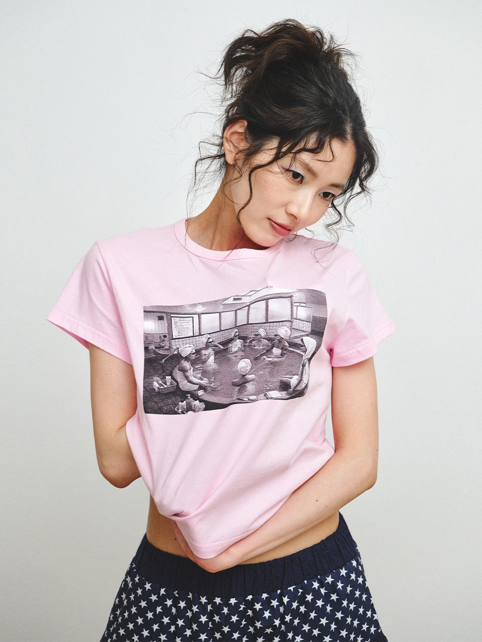 plzproject-ss-26-bathing-women-t-shirt-pink-s