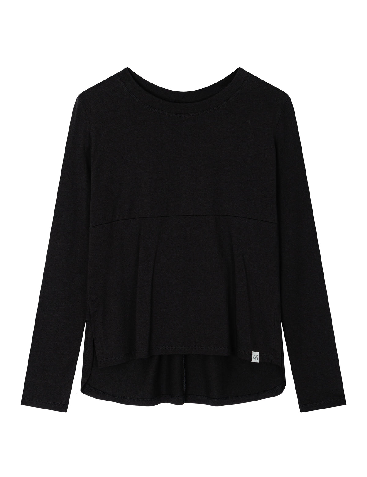 uglyshadow-fw-26-back-ribbon-t-shirt-black-s