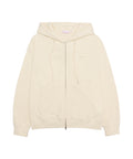 ames-worldwide-fw-25-basic-small-logo-hoodie-zip-up-cream-cream-s