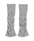 high-school-disco-fw-24-lace-shirring-wool-leg-warmer_gray