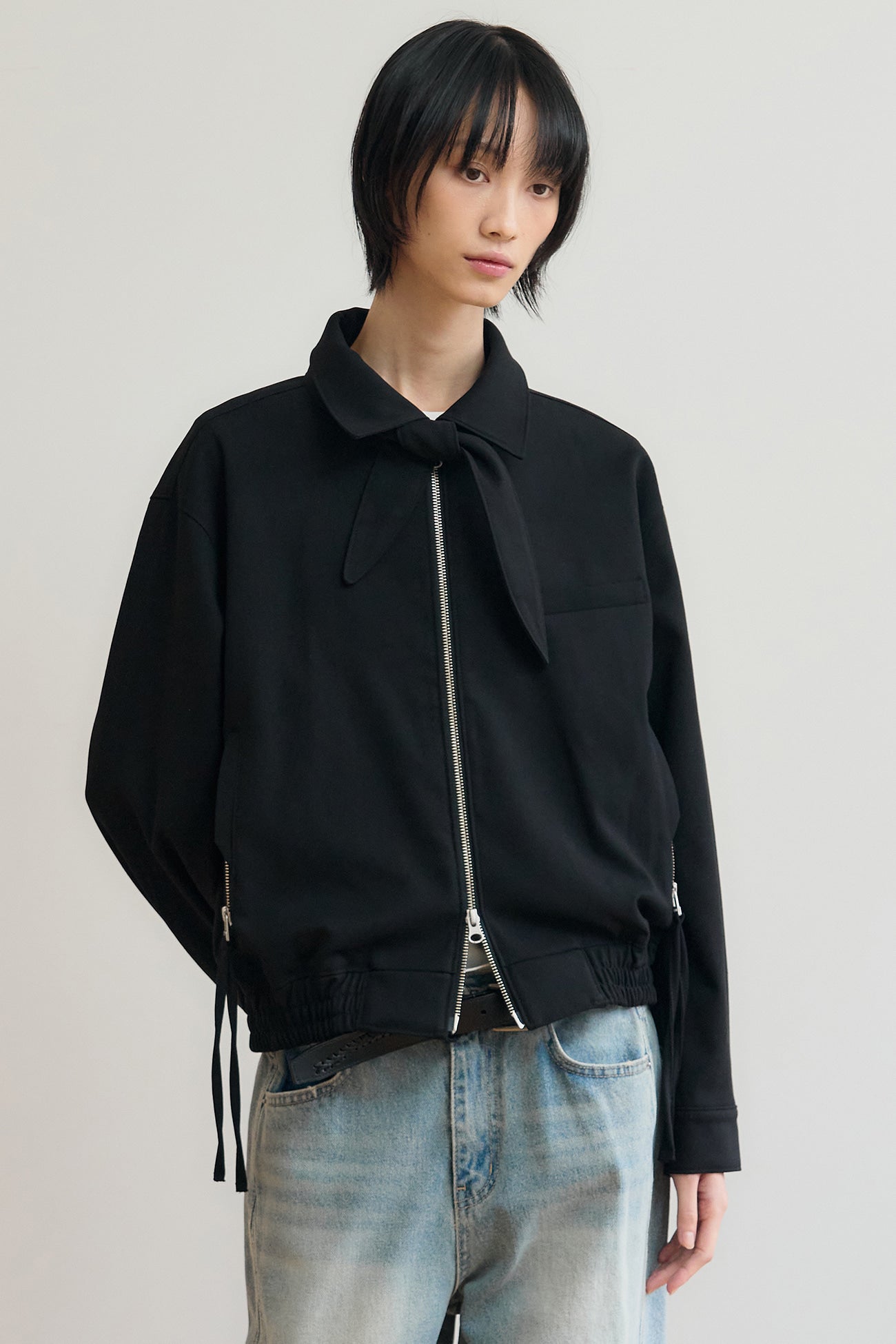 sis-a-fw-25-scarf-minimal-wool-blouson-jacket-black-black-s