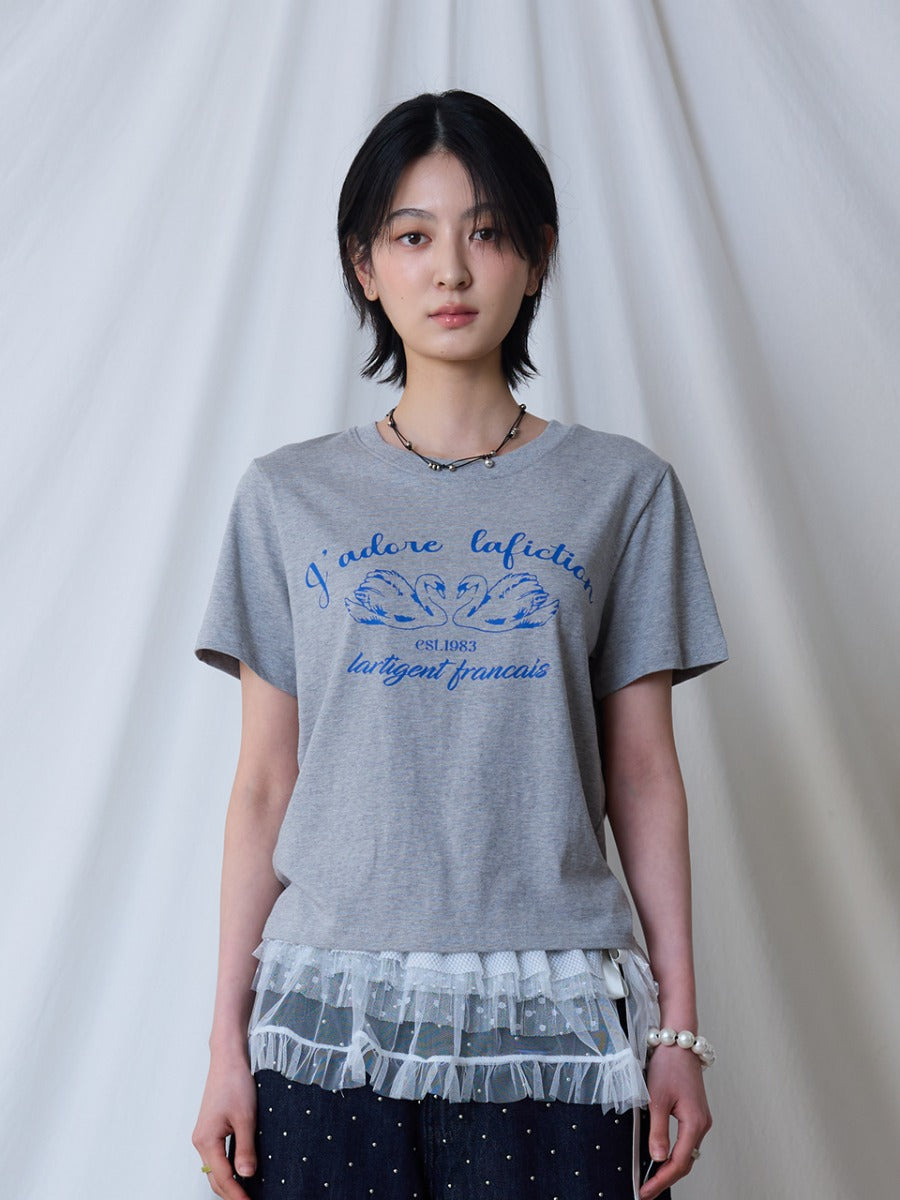 lartigent-ss-25-l17-swan-t-shirt-gray-gray-s