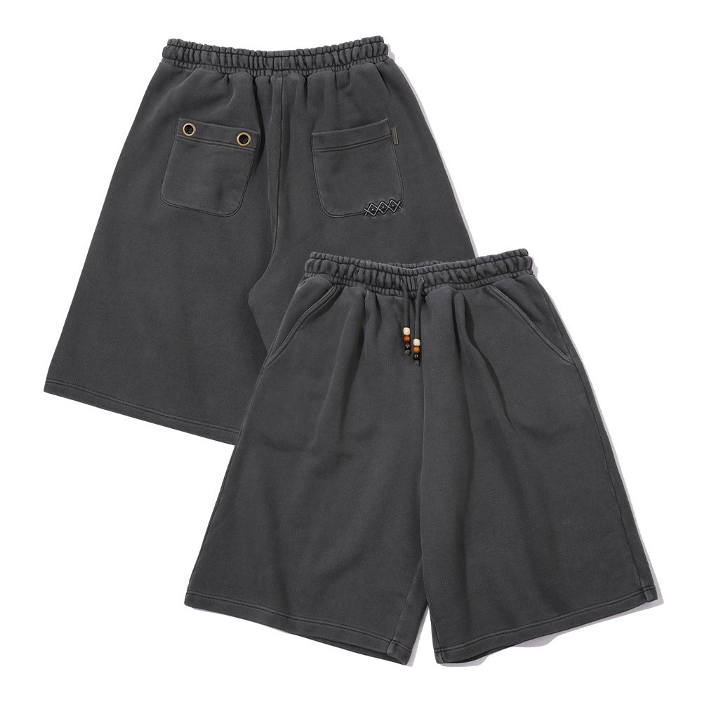mainbooth-ss-26-haze-sweat-shorts-charcoal-charcoal-s