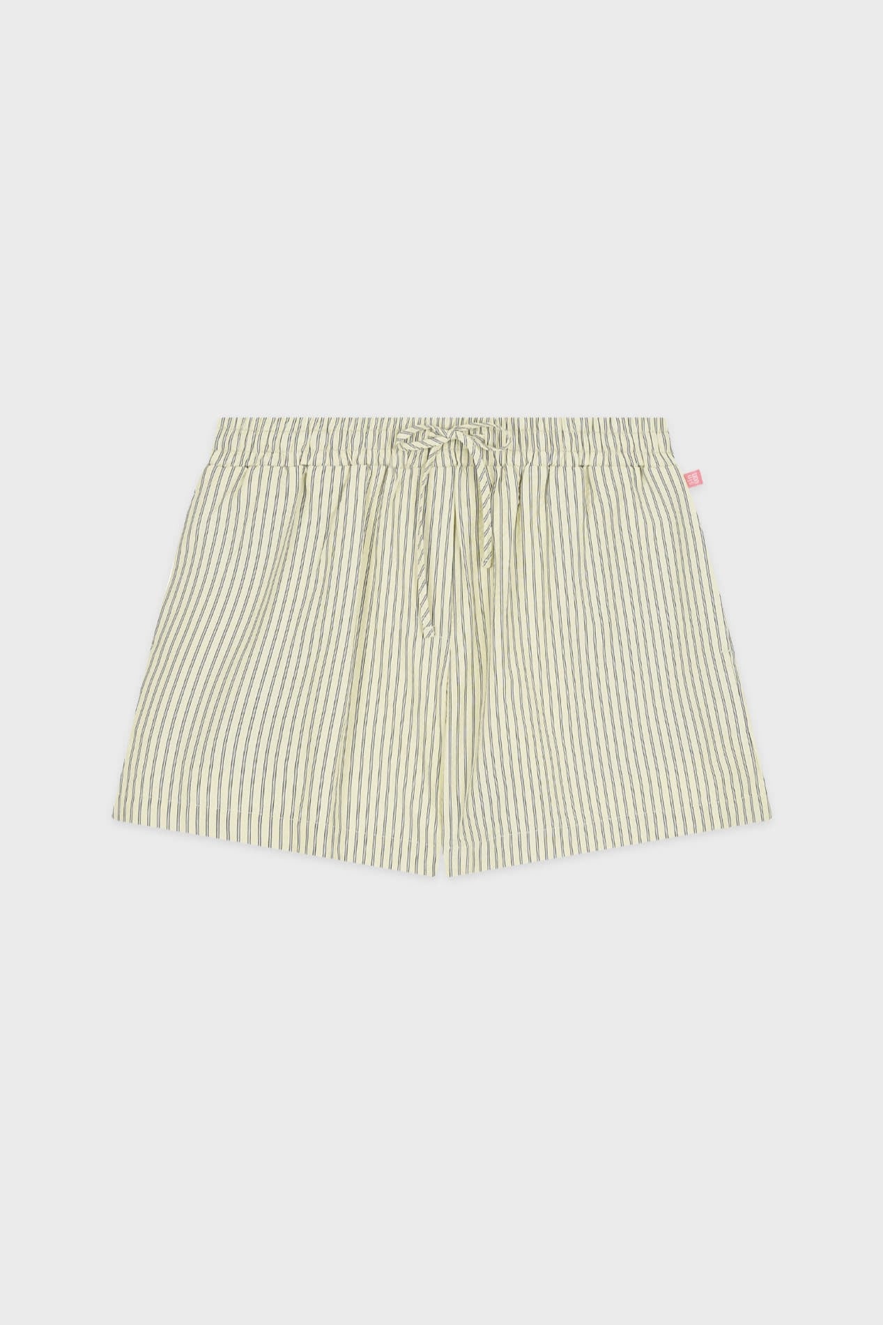 sinoon-ss-25-basic-point-label-shorts-lemon-yellow-lemon-yellow-s
