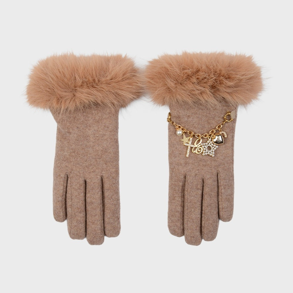 eireve-fw-25-fur-bracelet-wool-gloves-beige-beige-s