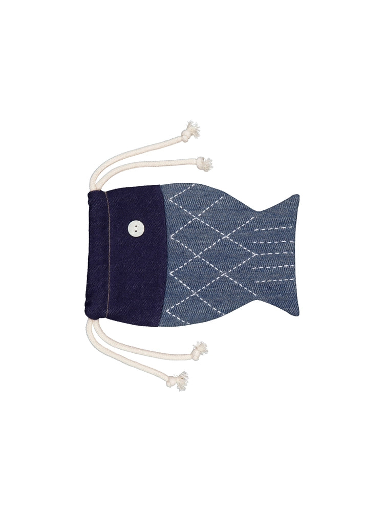 lo-axual-ss-26-koinobori-sashiko-denim-pouch-navy-s