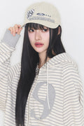 illigo-ss-26-heart-letter-ball-cap-check-yellow-check-yellow-s