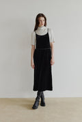 makeatoast-fw-26-zipper-side-slit-velvet-dress-black-black-s