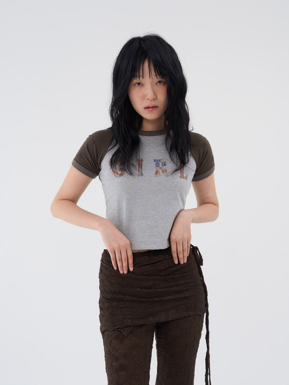 call-out-new-year-fw-25-raglan-vintage-girl-t-melange-melange-khaki-s