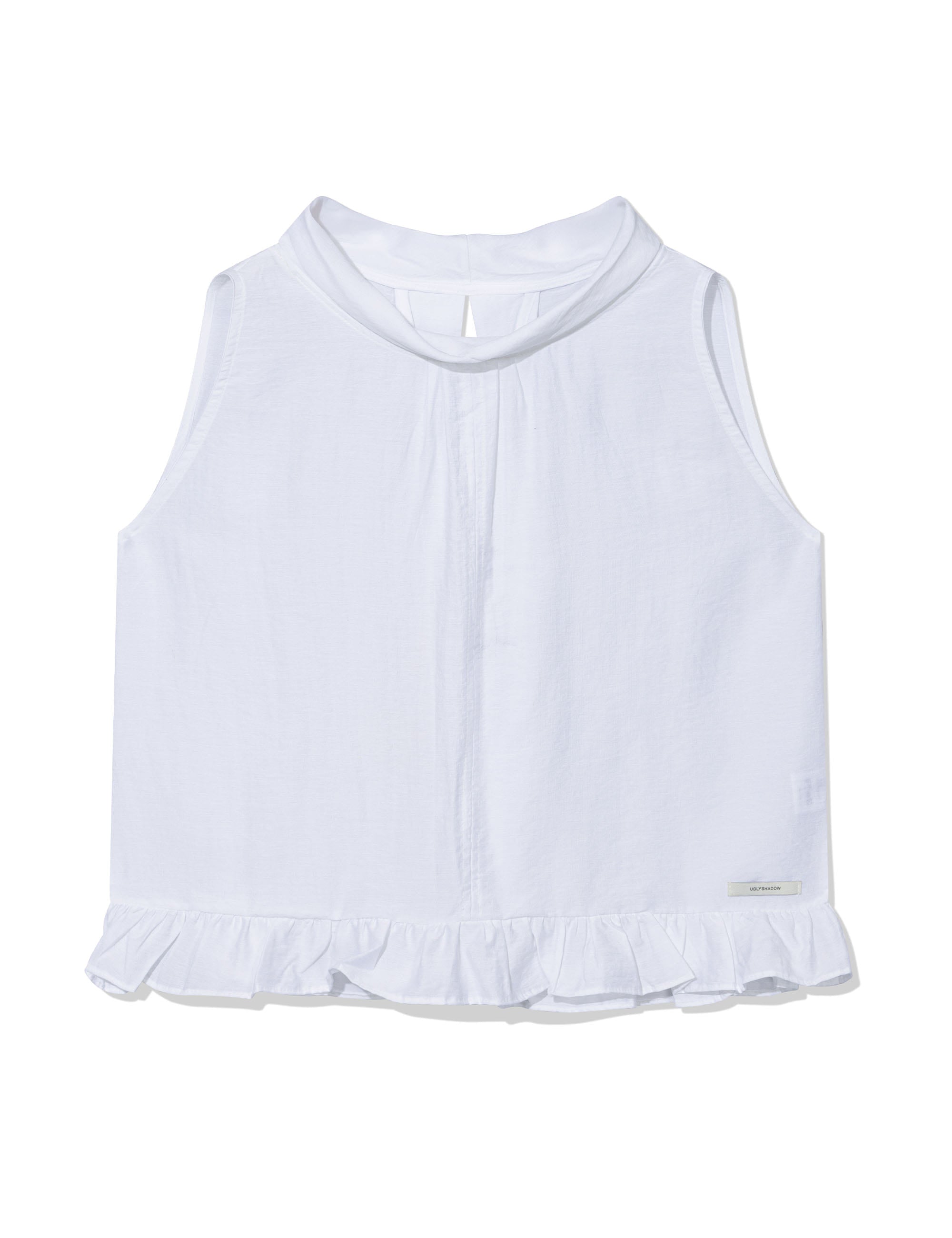 uglyshadow-ss-26-high-neck-frill-sleeveless-ivory-ivory-s