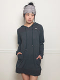 onska-ss-26-stripe-hoodie-dress-green-plum-plum-s