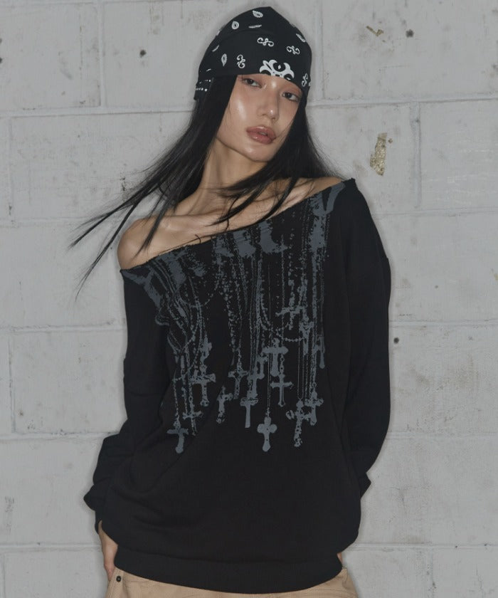 fancy-club-fw-25-neckliss-one-shoulder-sweatshirt-black-f25zb037-black-s