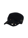 lecyto-fw-26-eyelet-distressed-patrol-cap-black-black-s