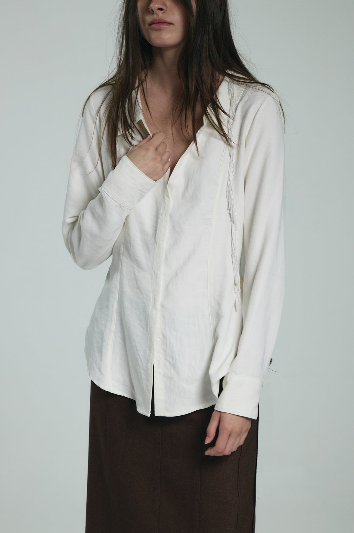 gimmetheyoung-fw-26-g-beaded-fringe-tie-shirt-white-white-s