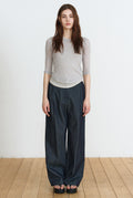 makeatoast-ss-26-stripe-one-tuck-denim-pants-navy-navy-s
