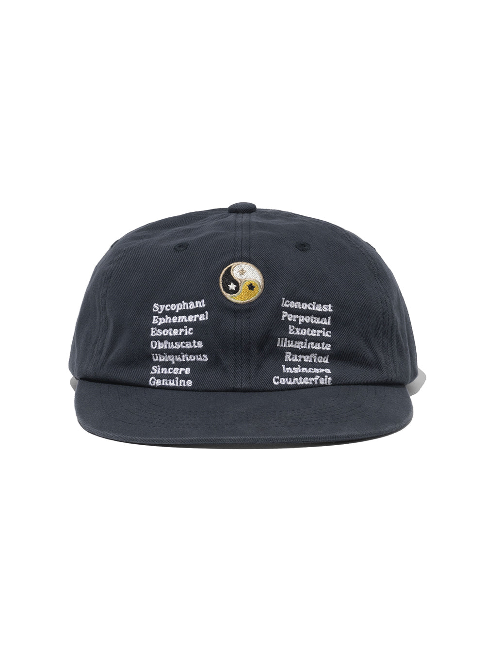 fastle-ss-25-yin-yang-washed-cap-dark-navy