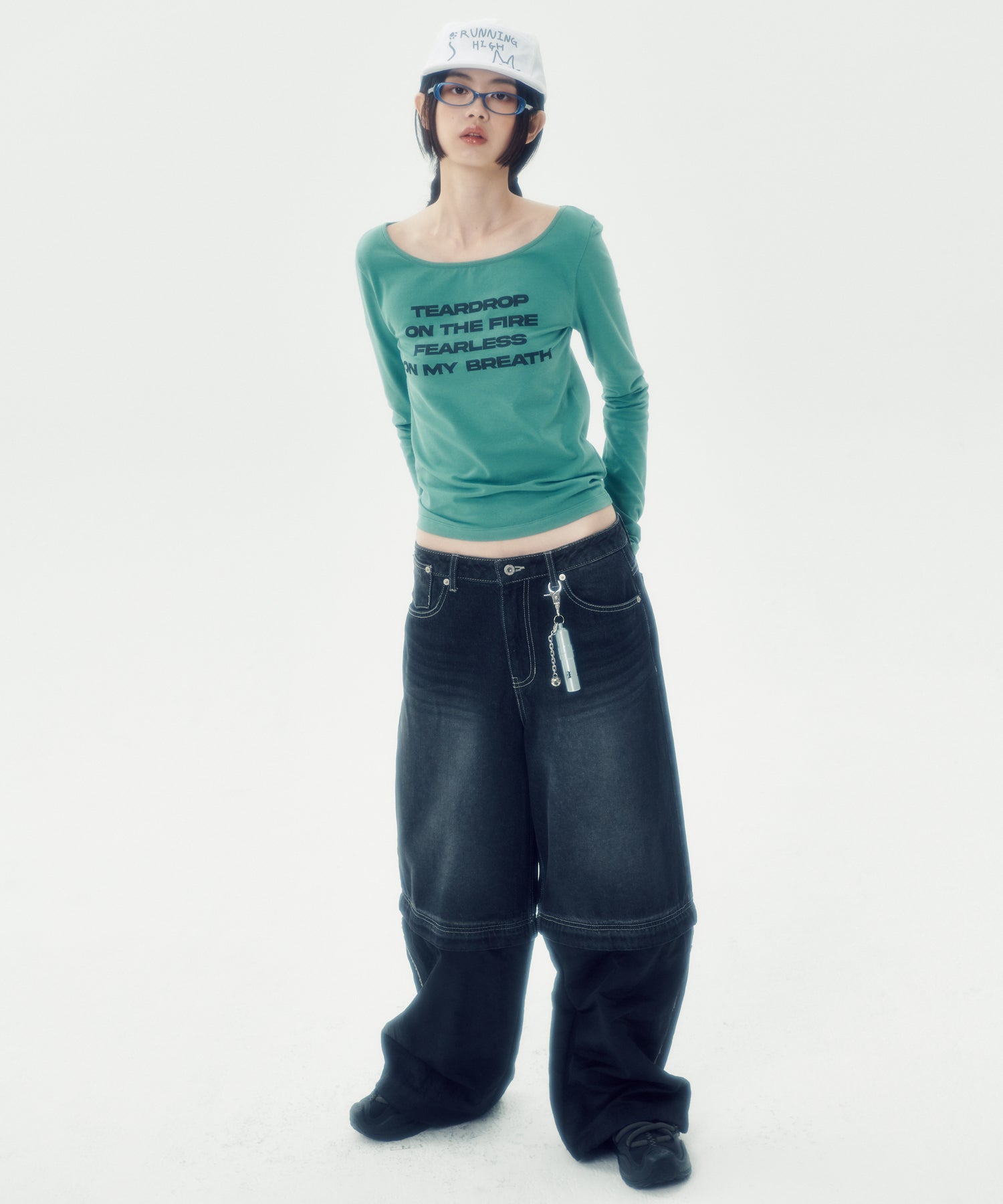 running-high-ss-26-lettering-slim-l-s-tee-green-green-s