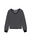 crank-ss-26-cozy-stripe-v-neck-top-grey-gray-s
