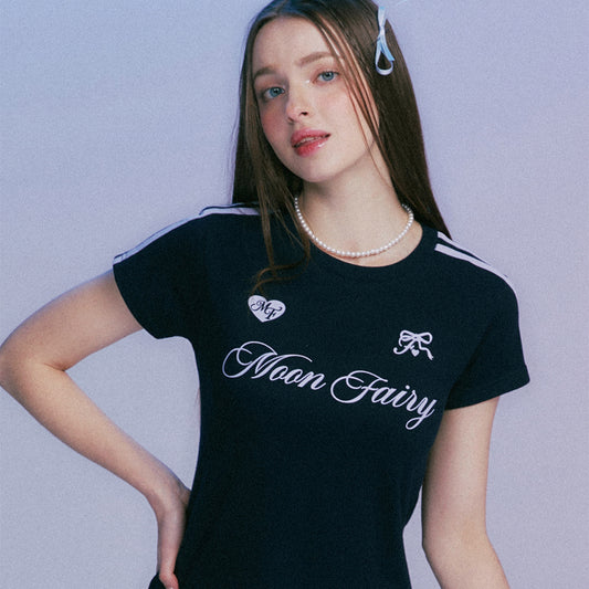 moonfairy-ss-24-mf-fairy-line-crop-tee-navy