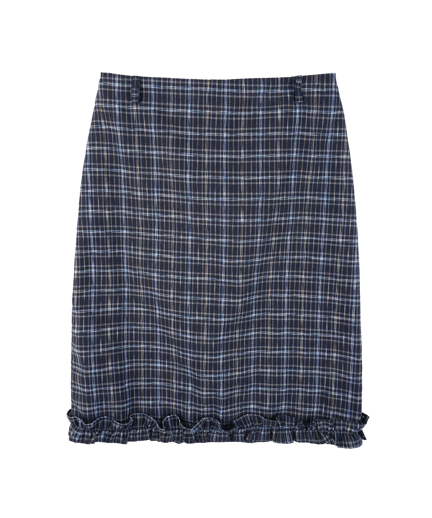 hardcore-happiness-ss-26-hch-check-frill-midi-skirt-navy-s