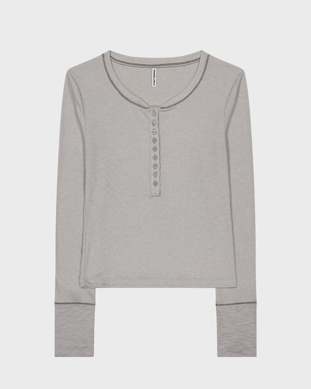 porterna-fw-25-mix-point-long-sleeve-button-t-shirt-gray-gray-s