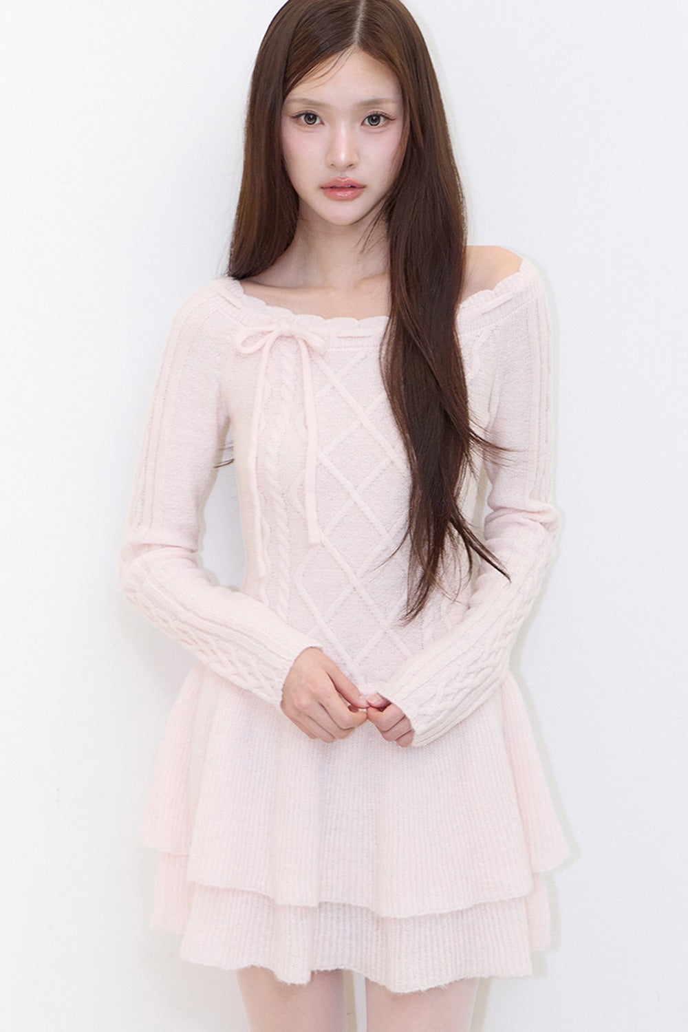 illigo-fw-26-off-shoulder-tiered-dress-pink-pink-s