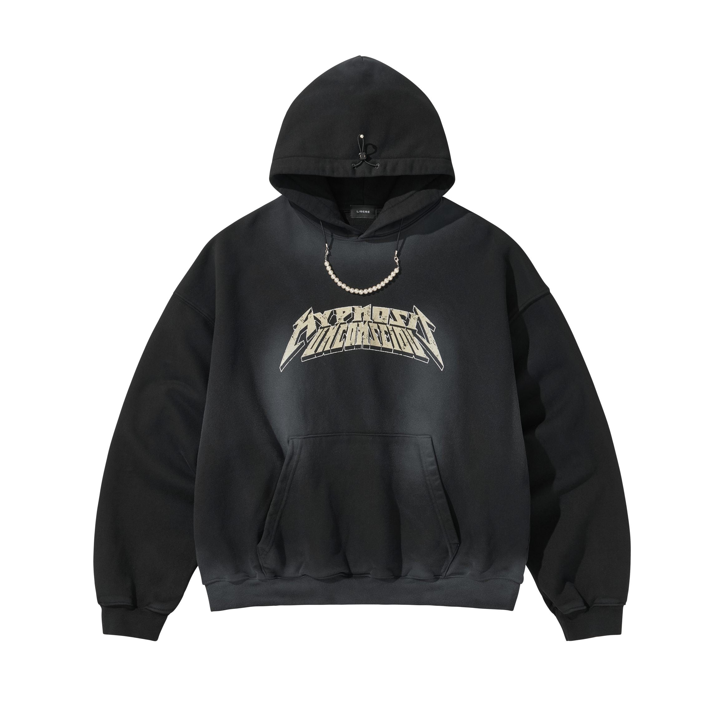 libere-korea-ss-26-washed-beads-hoodie-black-black-s