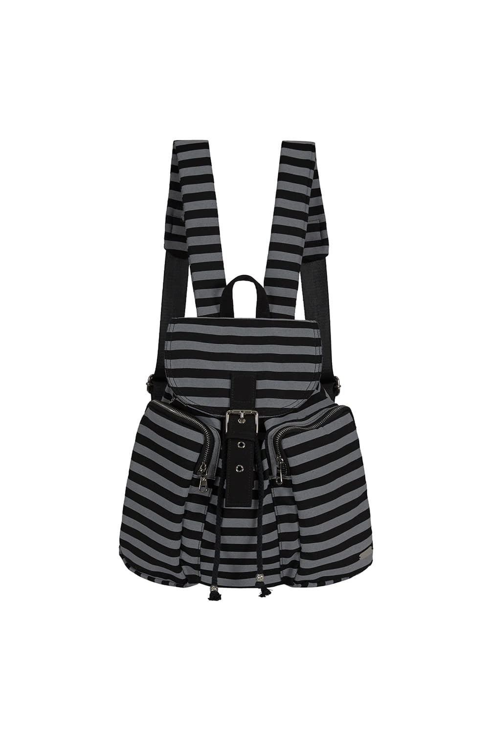 illigo-ss-25-pattern-buckle-backpack-stripe-black