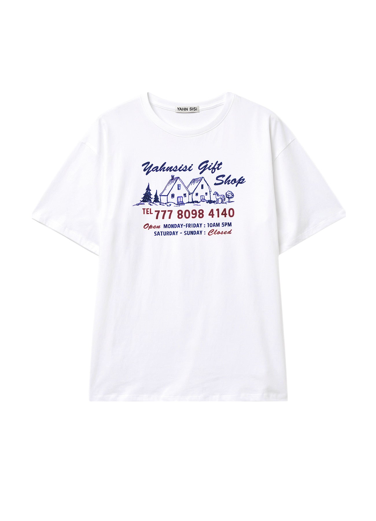 yahn-sisi-ss-26-yansisi-village-oversized-t-shirt-white-white-s