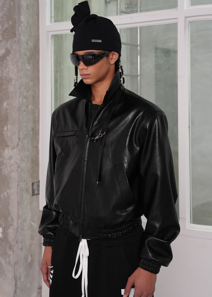 esc-studio-fw-25-neck-chain-bomber-jacket-black-black-s