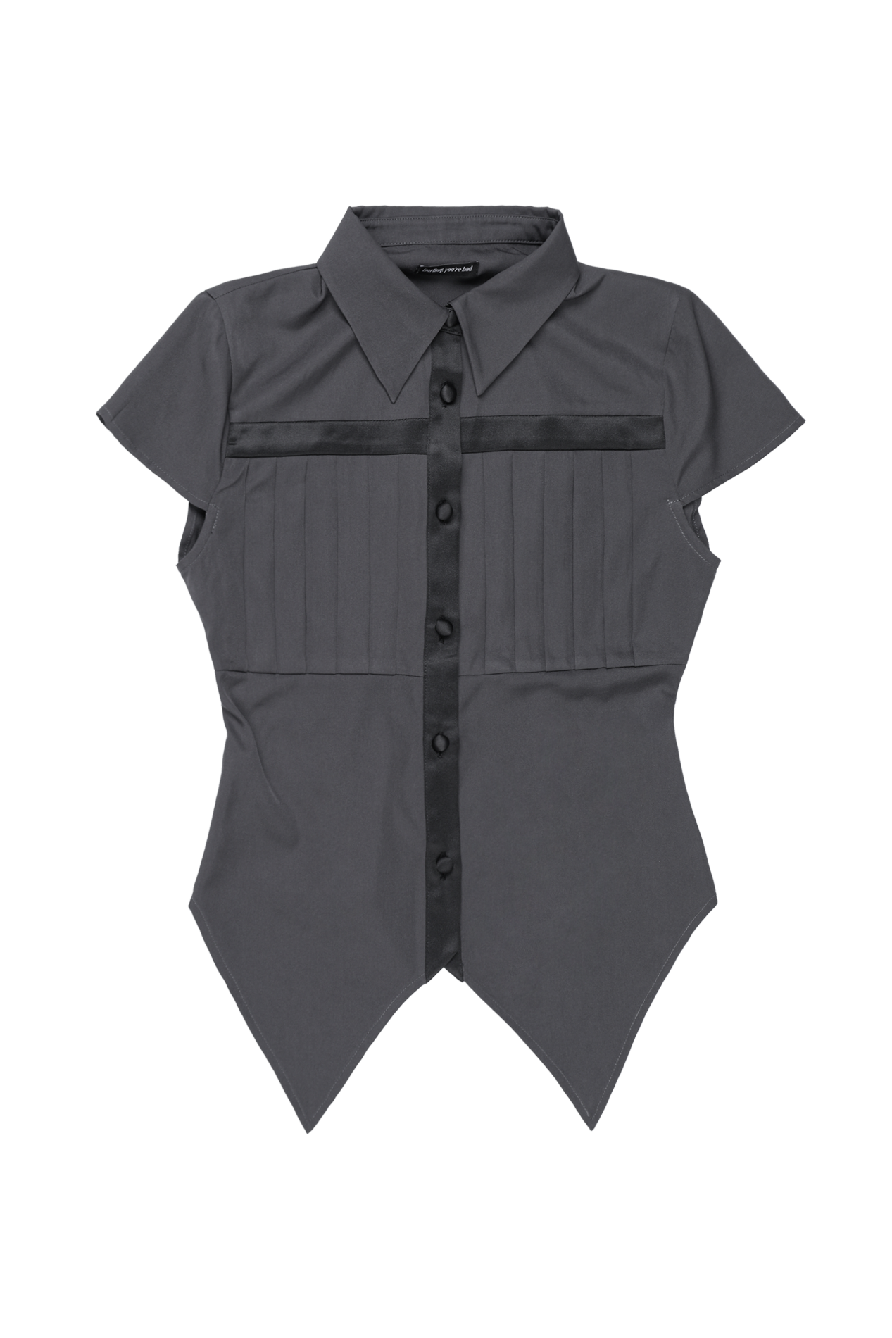 darling-you-are-bad-ss-26-cross-pleated-shirt-gray-gray-s