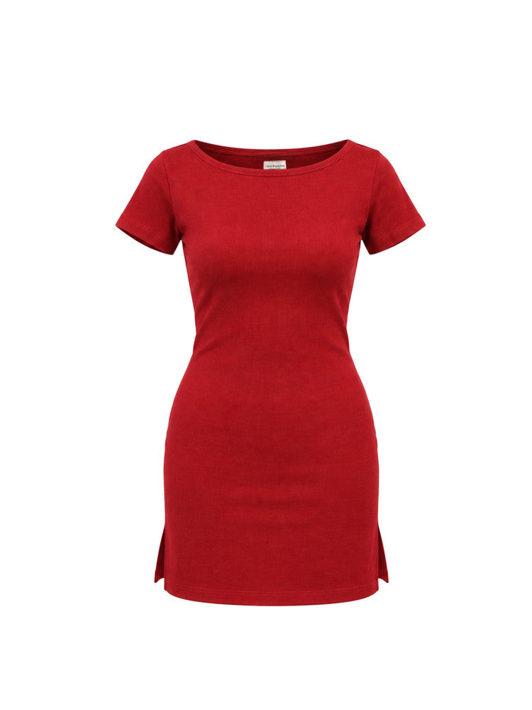 onmyown-fw-26-midori-red-mini-dress-red-s