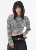 as-on-fw-26-gleam-off-shoulder-long-sleeve-stripe-gray-stripe-gray-s