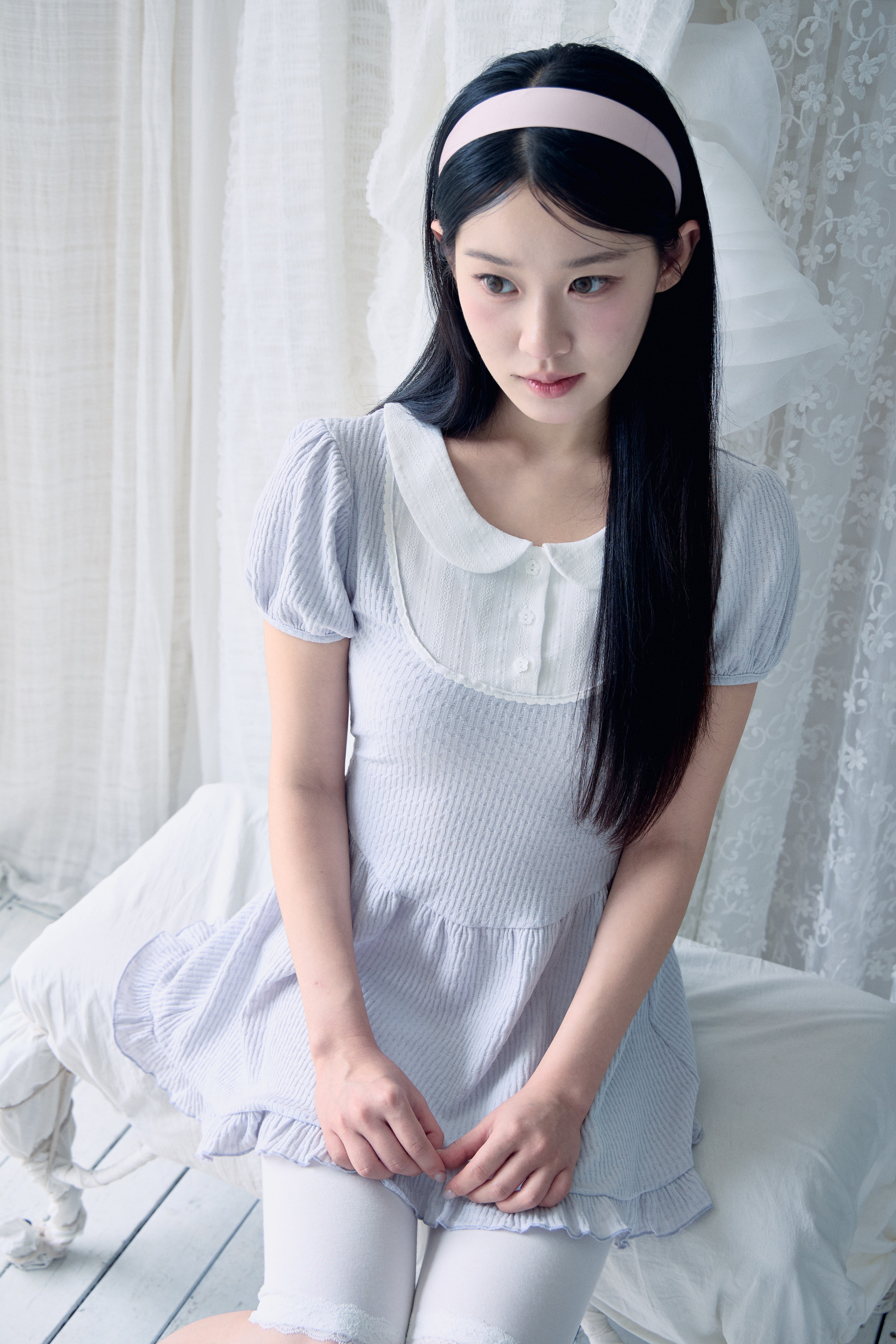 DAYNEE Angel milky dress Cloud