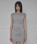 flareup-ss-25-asymmetrical-draped-strap-rollup-dress-(fl171_gray)
