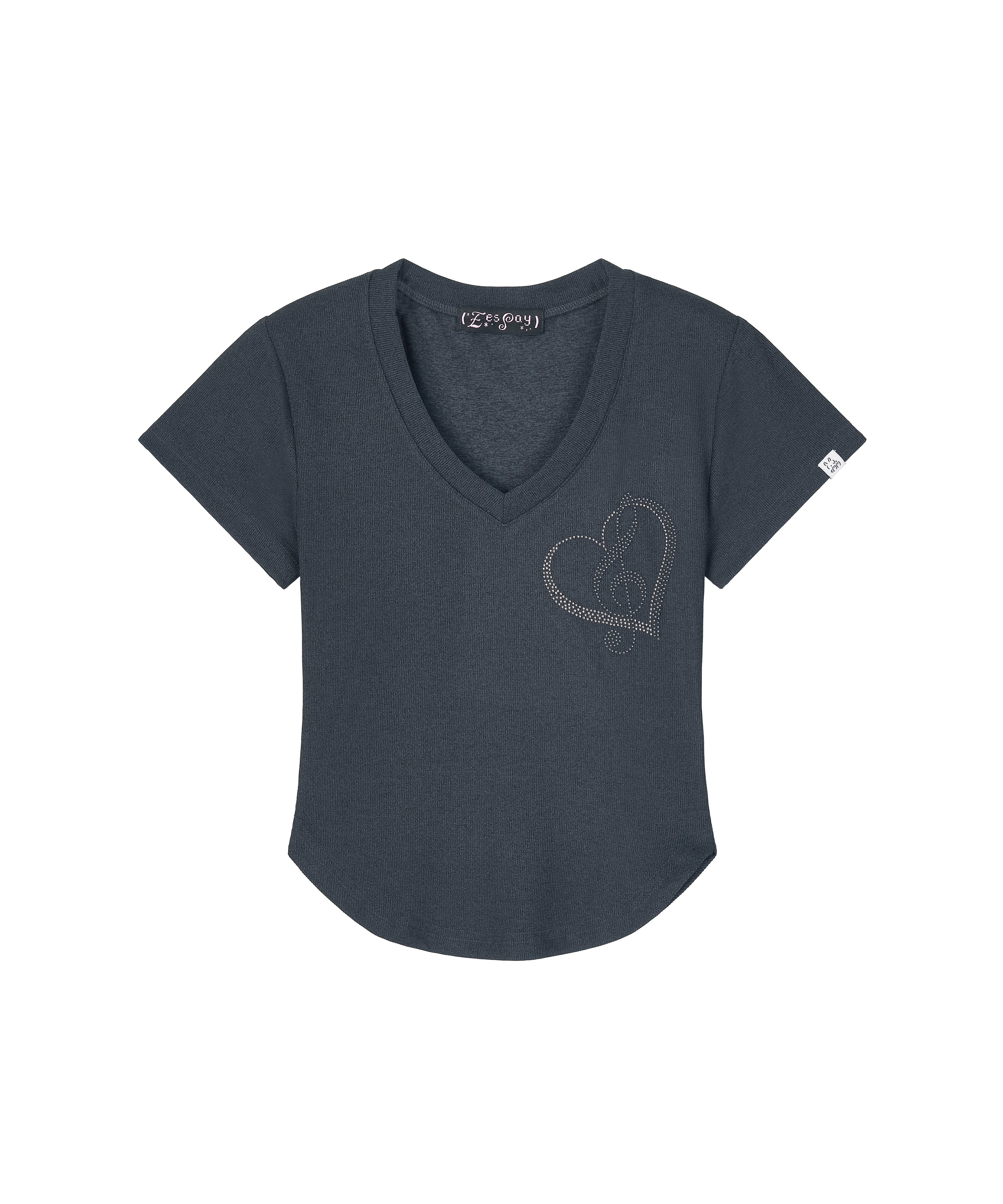 eessay-ss-25-g-clef-t-shirt-dark-chacoal-dark-chacoal-s